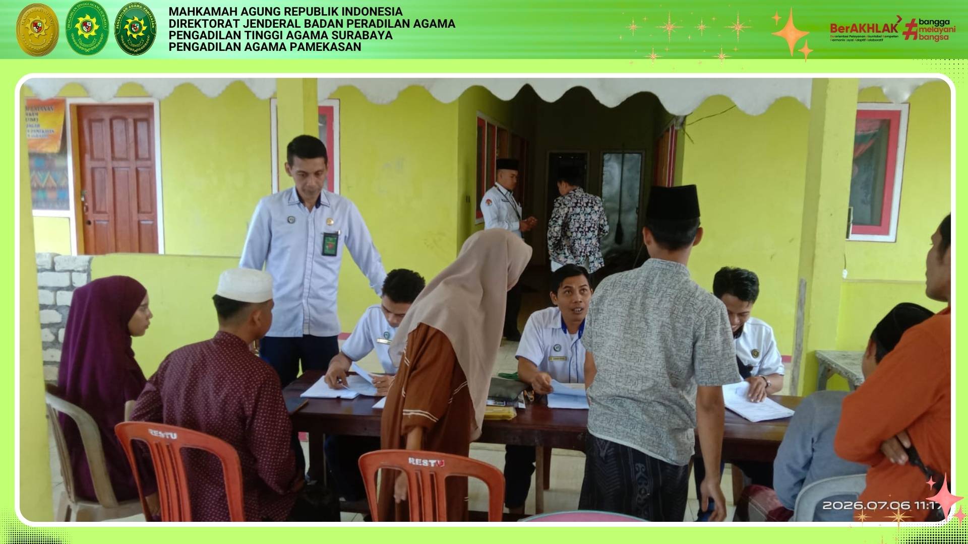 Jamin Akurasi Data: PA Pamekasan Lakukan Verifikasi Berkas Perkara Itsbat Nikah di Desa Tampojung Tengah